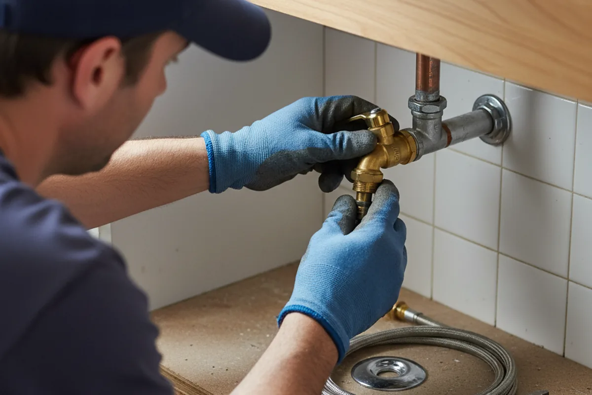 Shutoff valve and fitting work during Repiping in Ridge Spring